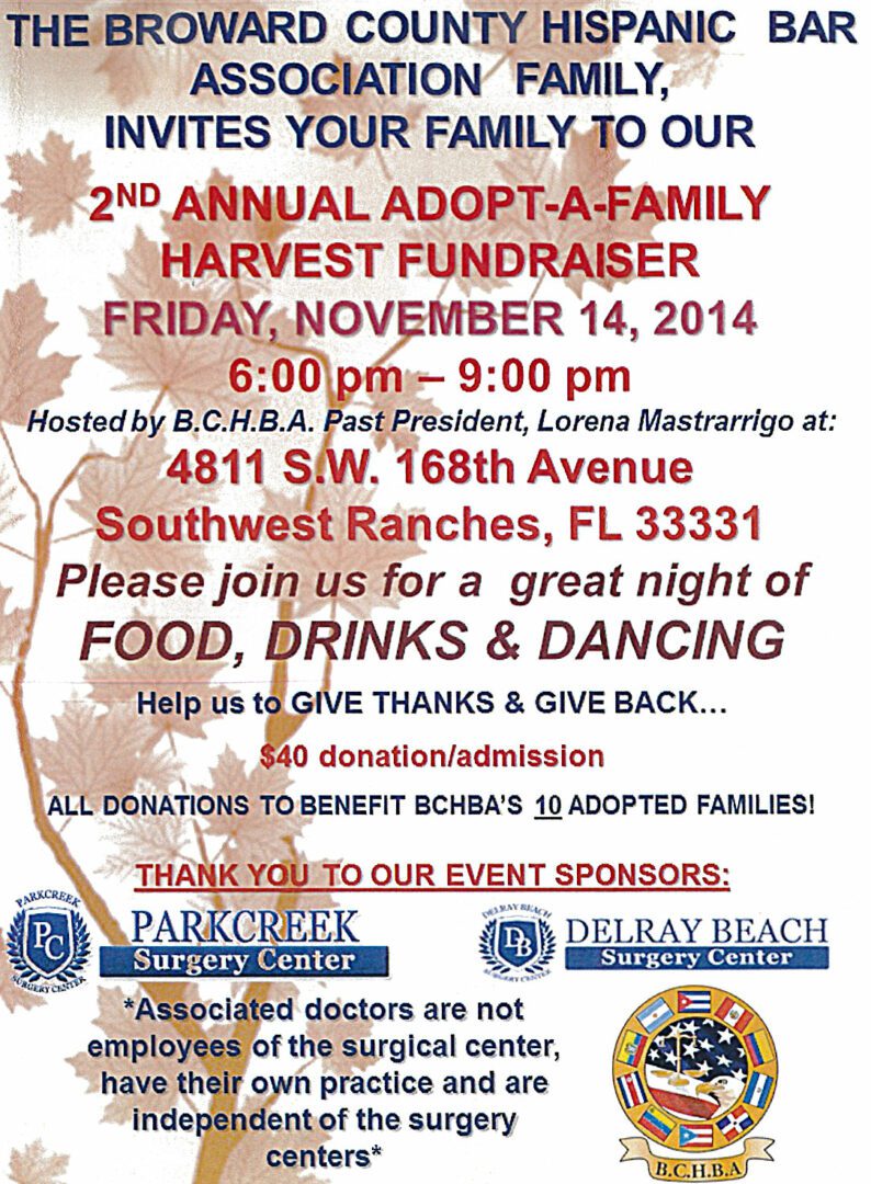 ZP Sponsors BCHBA Harvest Fundraiser