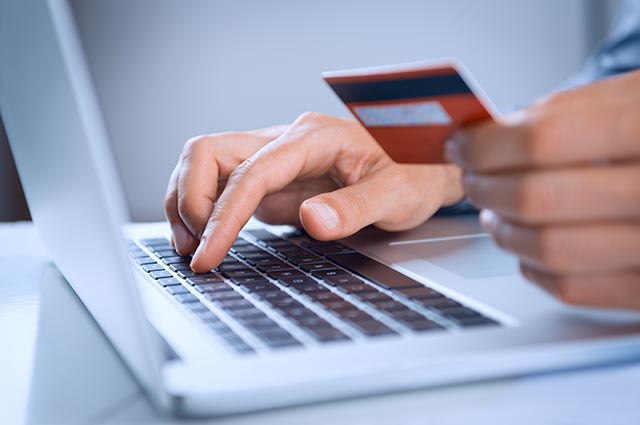 Using CC for online payment
