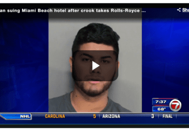 Man Suing Miami Beach Hotel After Crook Takes Rolls Royce For Alleged Joyride – Zpllp