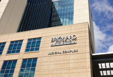 Close Up View Of The Broward County Courthouse