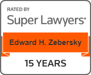Ed Zebersky Super Lawyer for 15 Years