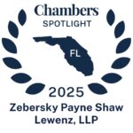 Chambers Spotlights Zeb Law as a Top-Ranked Commercial Litigation Firm in Florida